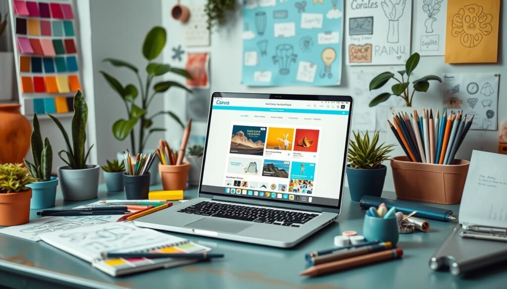 How to use Canva for digital product design